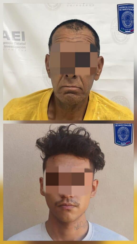 Cumplimenta AEI órdenes de aprehensión a dos probables responsables de diversos robos en Parral