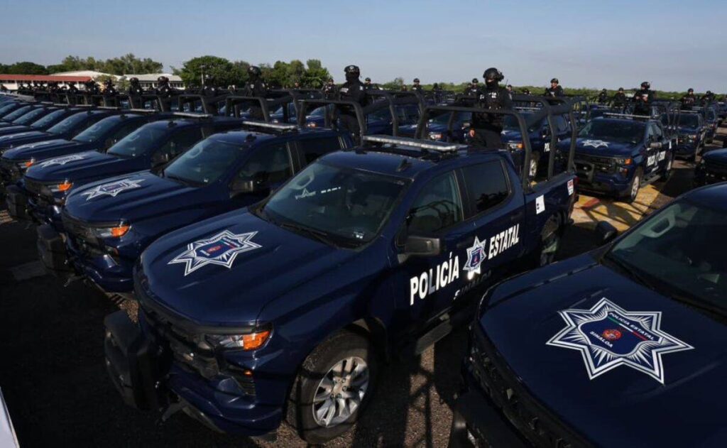 SSPC entrega 100 patrullas a Sinaloa para fortalecer combate al crimen