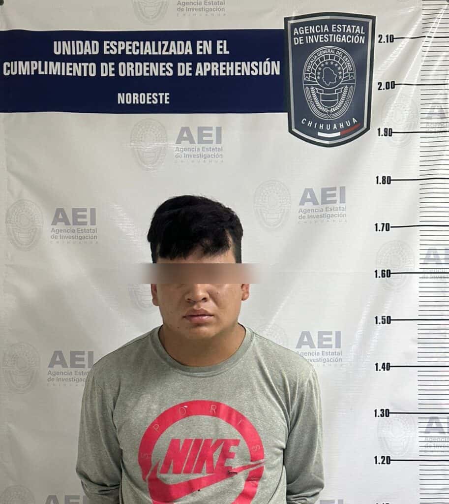 Detiene AEI a hombre por ejercer violencia familiar en Nuevo Casas Grandes