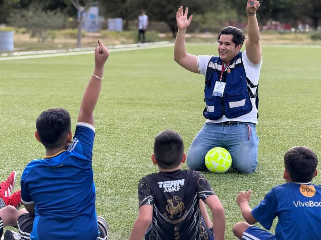 Más de 90 niños atiende Municipio con programa “Goles por la Vida” en prevención del suicidiØ