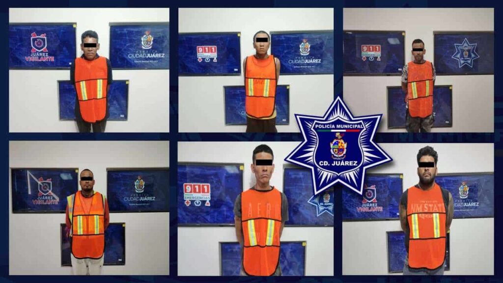 Arrestan a 6 prófugos de la justicia