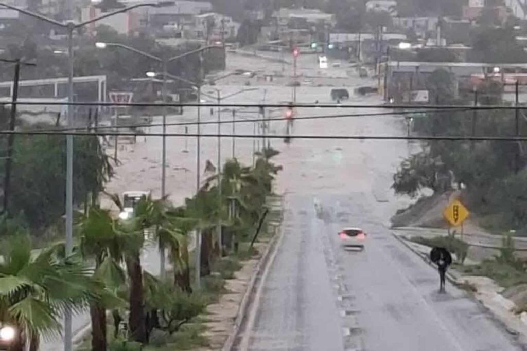 Sheinbaum da saldo de afectaciones por el huracán «Lorena» en el Pacífico