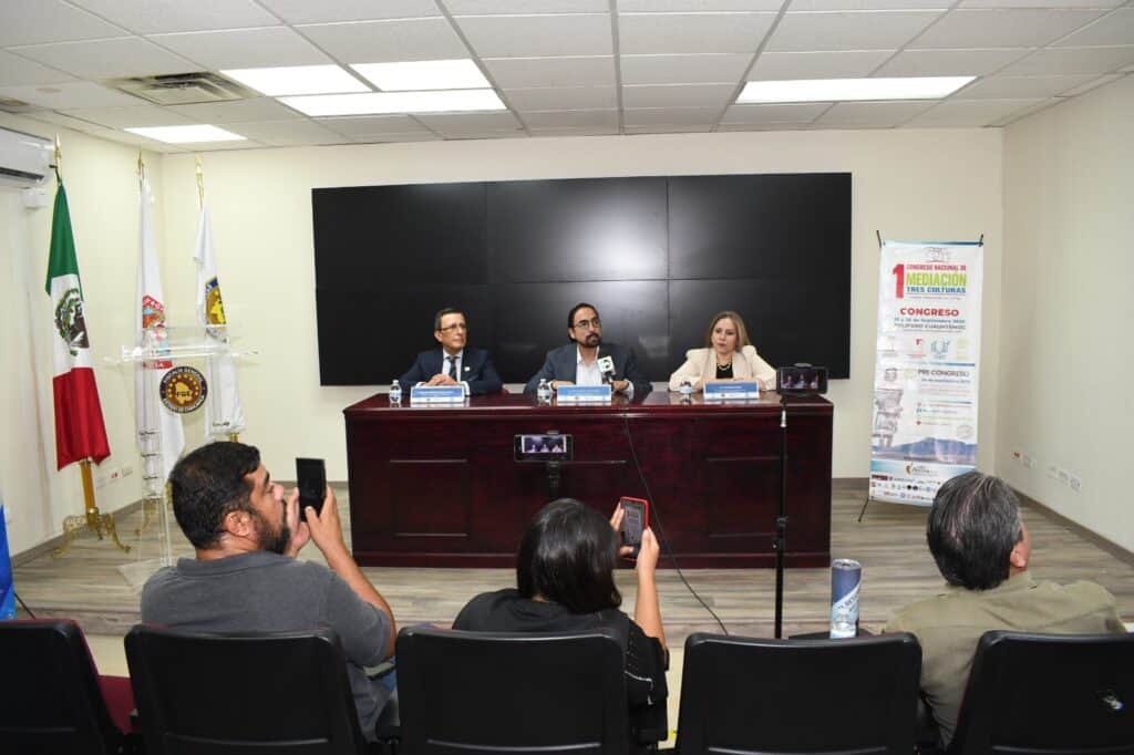 Anuncian el 1er. Congreso Nacional de Mediación “Tres Culturas”, 25 y 26 de septiembre en Cuauhtémoc