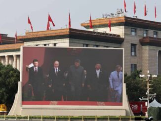 Xi inaugura junto a Putin y Kim el desfile por el fin de la Segunda Guerra Mundial