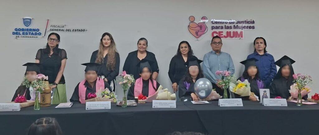 Concluyen seis usuarias de CEJUM estudios de primaria y secundaria