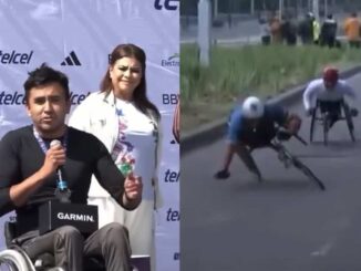 Atleta en silla de ruedas denuncia baches tras Maratón CDMX 2025