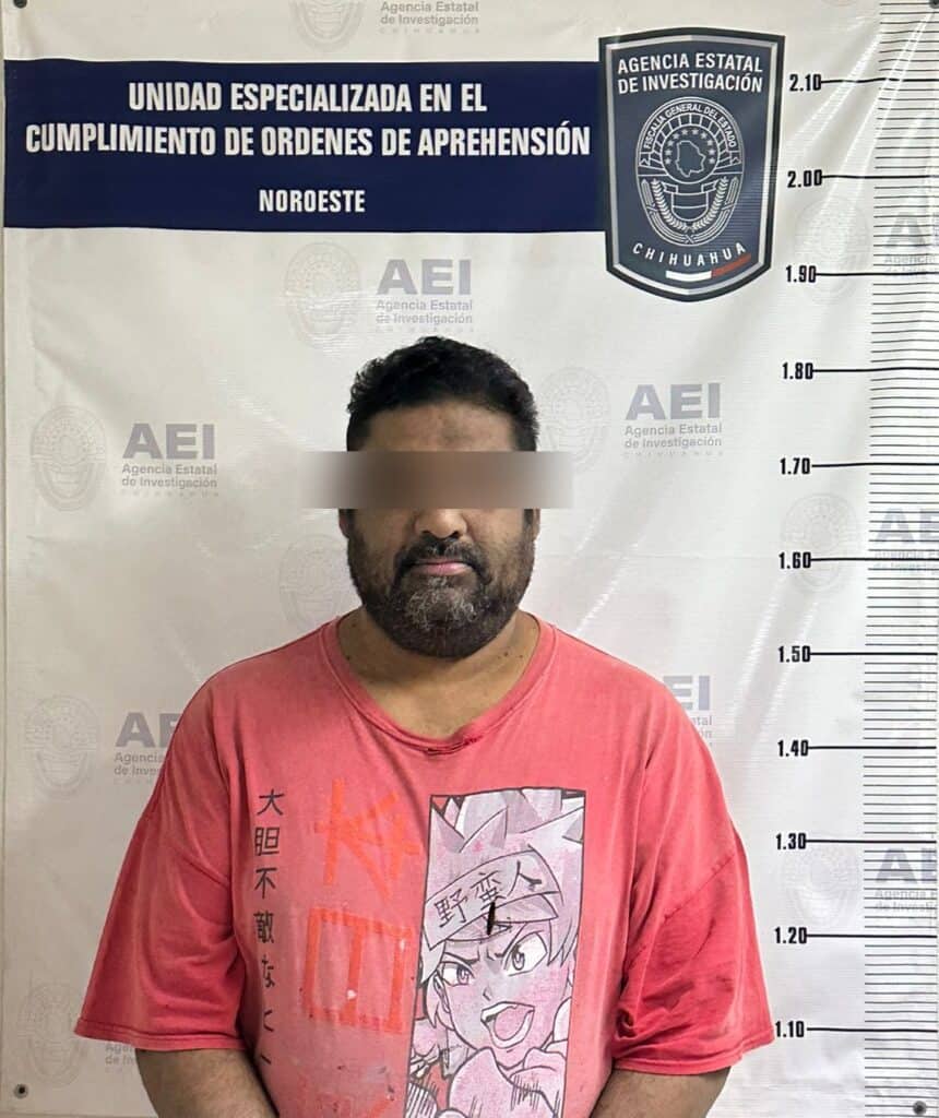 Detiene AEI a sujeto por ejercer violencia familiar en Nuevo Casas Grandes
