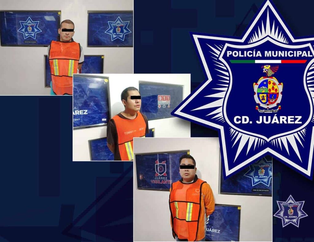Detienen a tres sujetos señalados por agredir a sus parejas