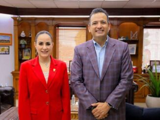 Se reúne alcalde Bonilla con Marcela Herrera, presidenta del Tribunal Superior de Justicia