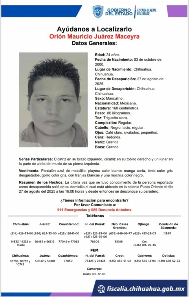 Orión Mauricio Juárez Maceyra