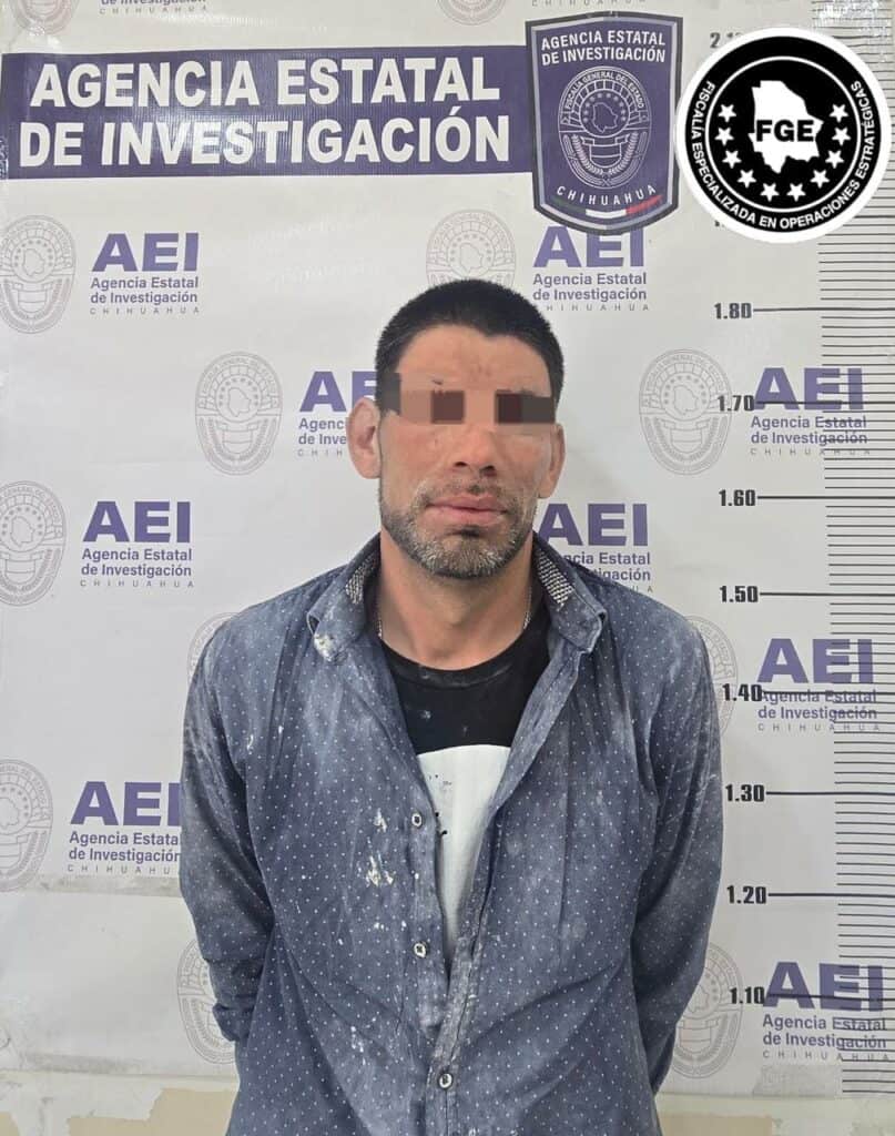 Cumplimenta Fiscalía de Operaciones Estratégicas orden de aprehensión a prófugo de secuestro en Ciudad Juárez