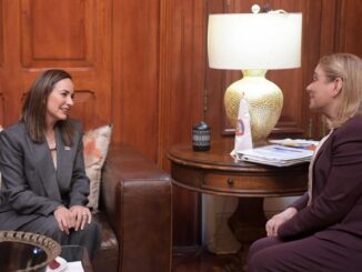 Maru Campos sostiene reunión de trabajo con presidenta del Tribunal Superior de Justicia
