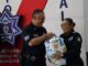 Entrega Canaco despensas a policías municipales