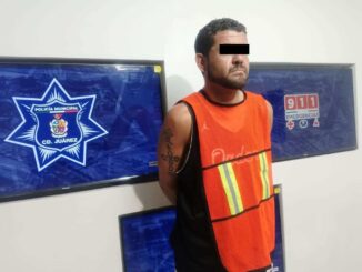 Detienen a narcomenudista por colocar mantas con amenazas