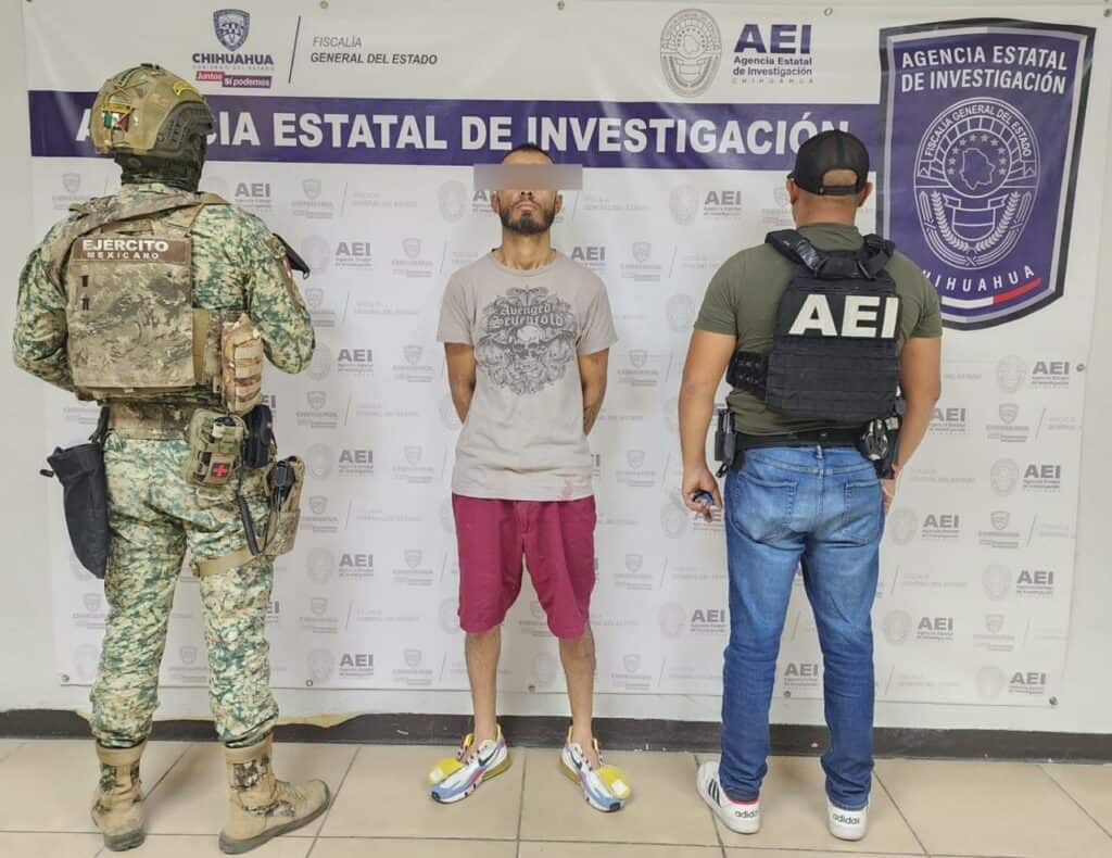 Durante cateo, detuvo AEI a hombre que contaba con órdenes de aprehensión