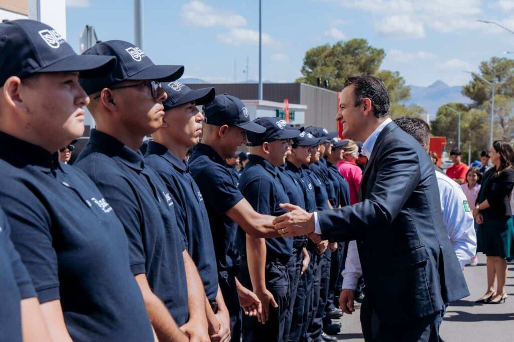 Impulsa Bonilla preparación de nuevos policías para un Chihuahua más seguro