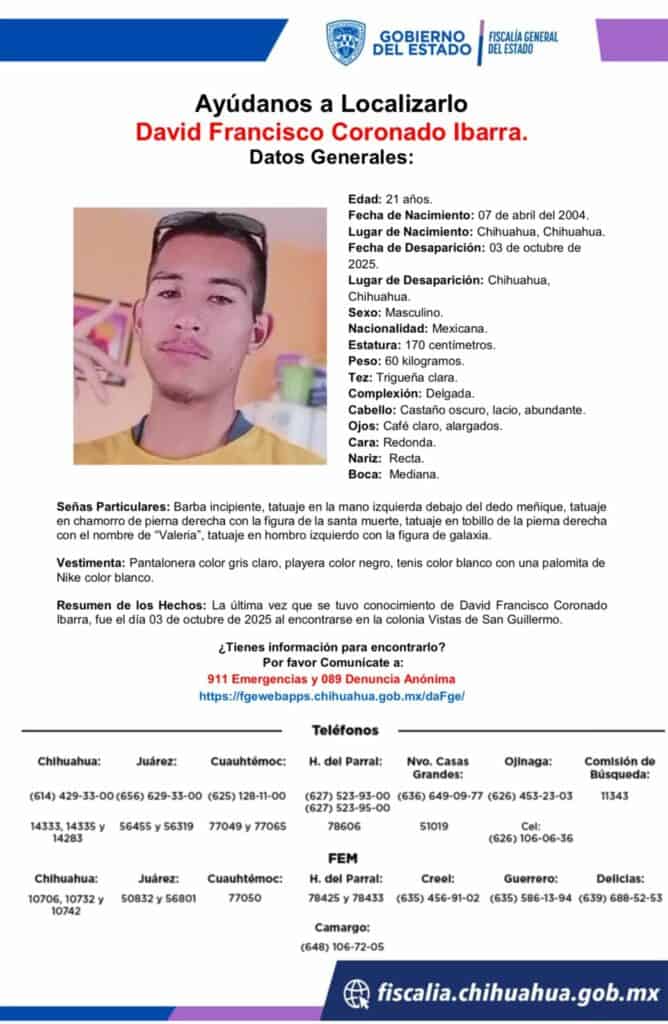 David Francisco Coronado Ibarra