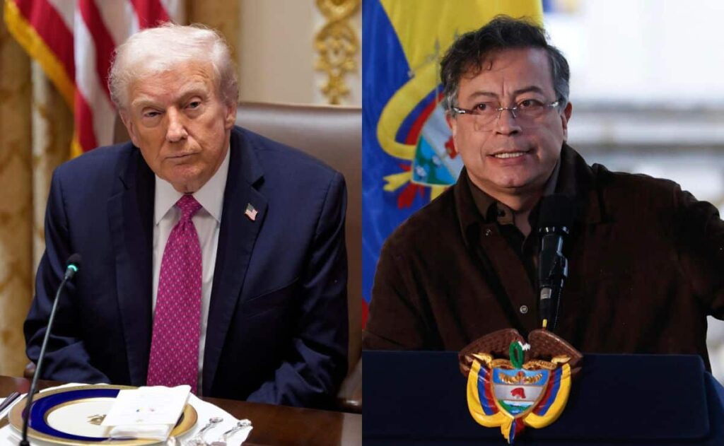 Trump llama a Petro líder del narcotráfico; «está engañado», dice el presidente colombiano