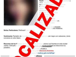 Localizan sana y salva a menor de edad reportada ausente
