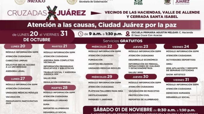 llevaran-cruzadas-por-juarez-a-colonia-las-haciendas.jpeg Llevarán Cruzadas por Juárez a colonia Las Haciendas
