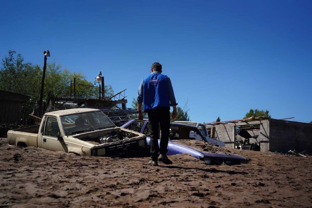 Atiende Gobierno del Estado a chihuahuenses afectados por las lluvias en las regiones norte y noroeste