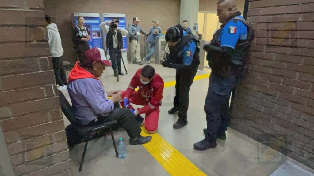 Adulto mayor resulta herido al caer de un Bowi en la estación Independencia