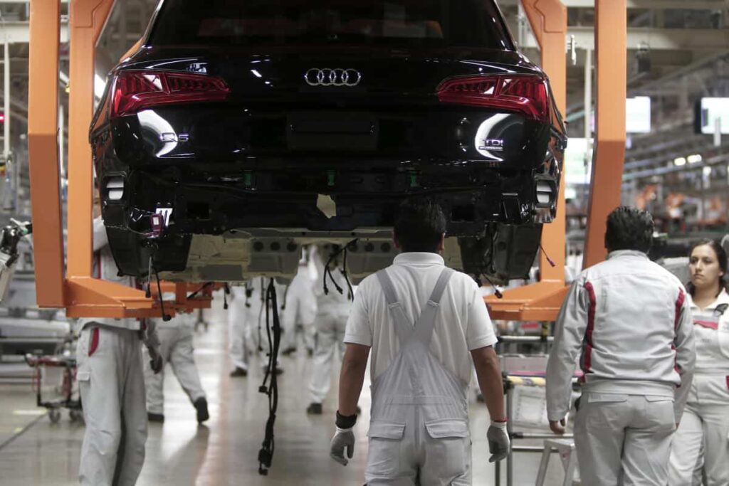Audi México suspende operaciones en planta de Puebla por bloqueos de agricultores