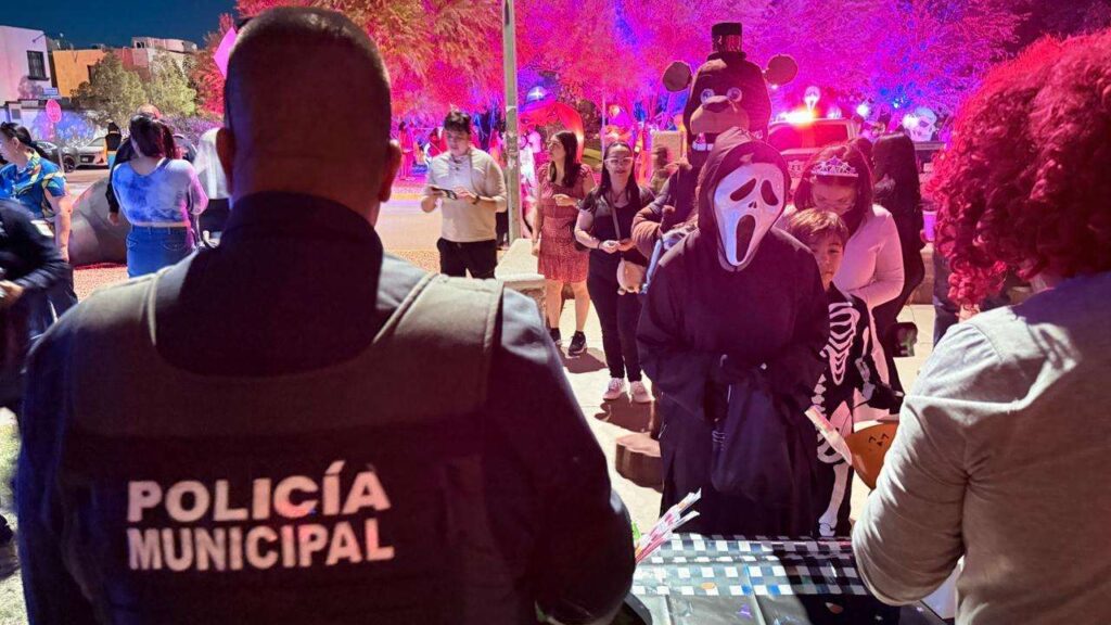 Reporta Policía Municipal saldo blanco en operativo por Halloween
