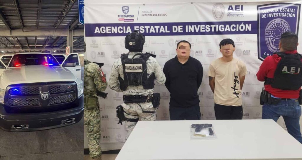 En Juárez detienen a tres presuntos integrantes de «La Línea» que se hacían pasar por policías