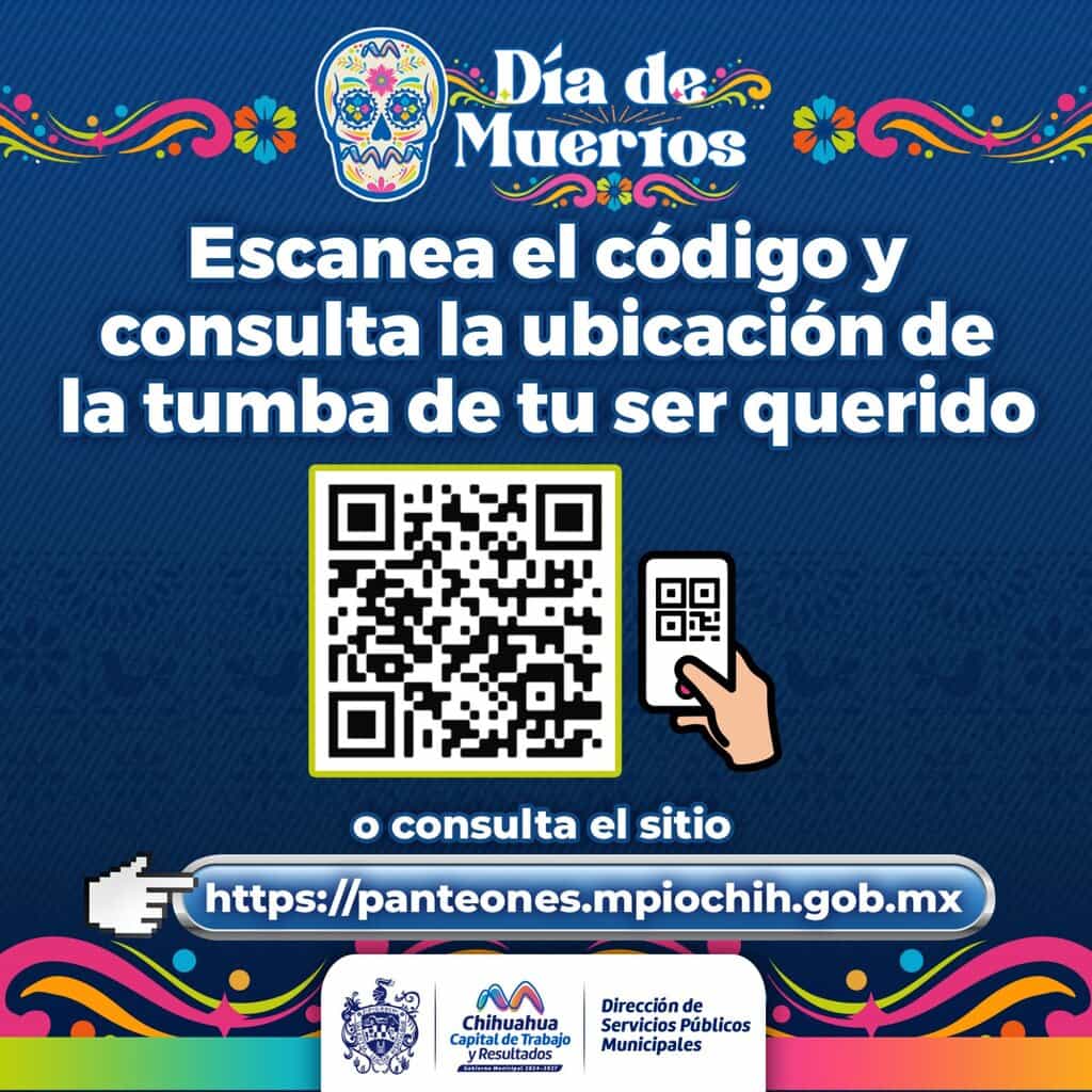 Ubica a tu ser querido en panteones municipales con sitio web de Gobierno Municipal