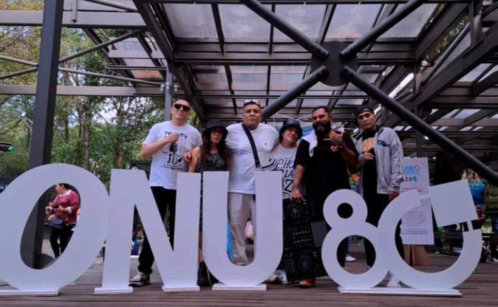 Jóvenes alzan la voz con “Hip Hop por la Paz” en el 80 aniversario de la ONU