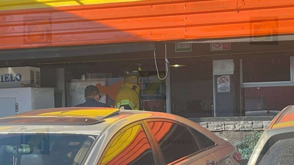 Reportan fuga de gas tras limpieza en restaurante de San Felipe