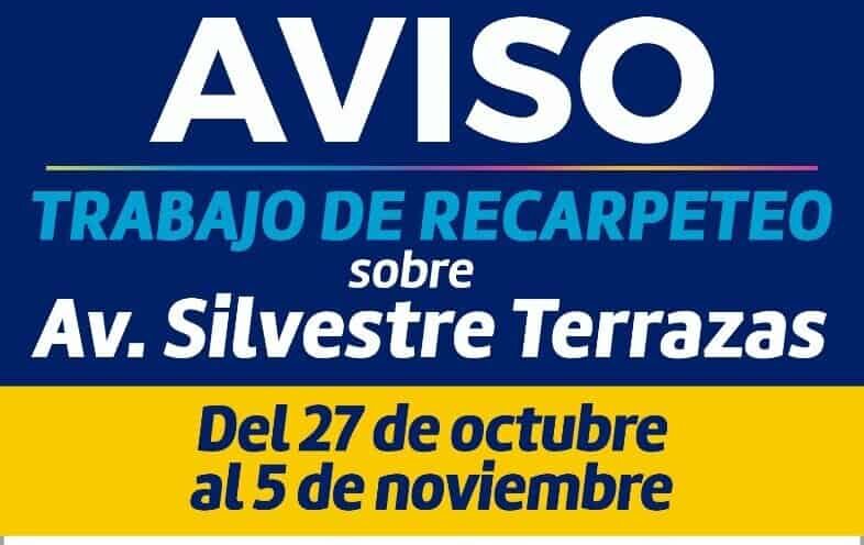¡ALERTA VIAL! Trabajará Municipio en recarpeteo en tramo de la avenida Silvestre Terrazas-Carretera a Cuauhtémoc