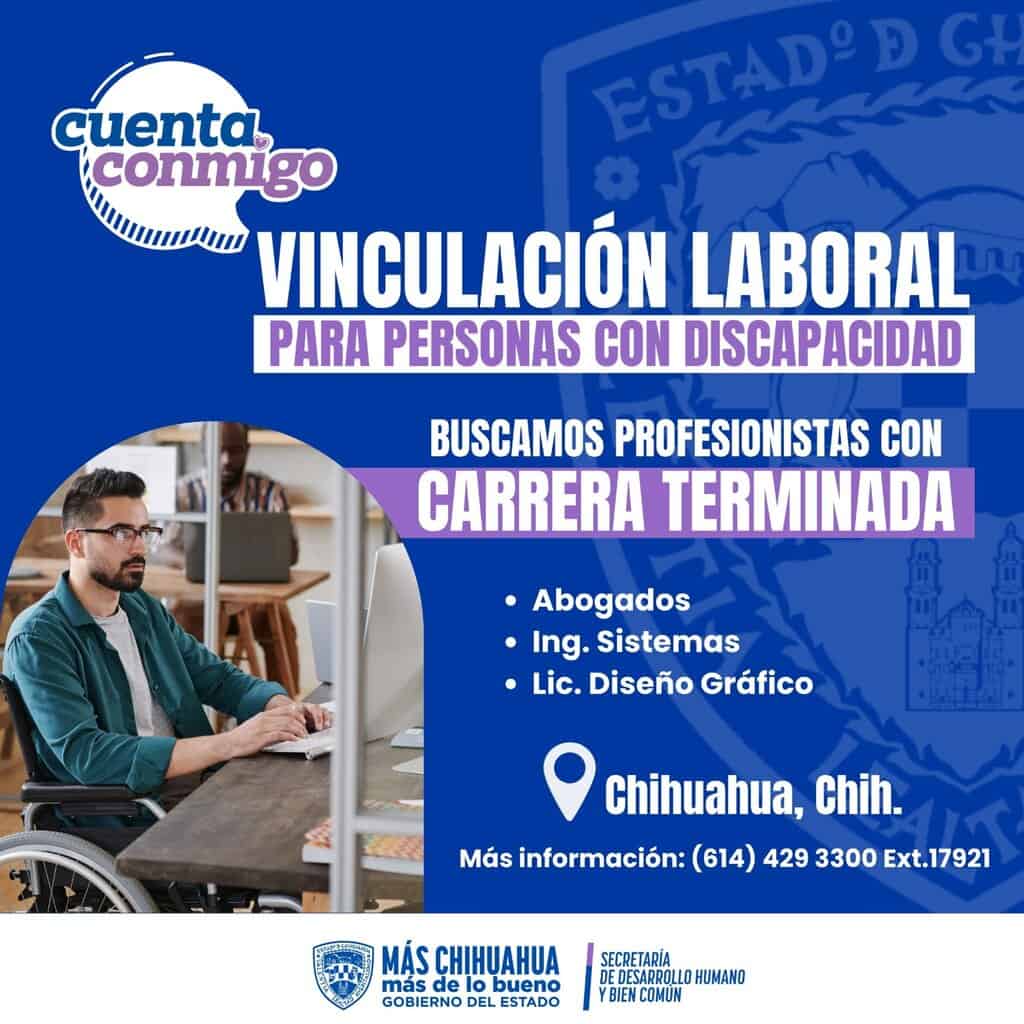 Gestiona Estado vacantes laborales y prácticas profesionales para sectores vulnerables