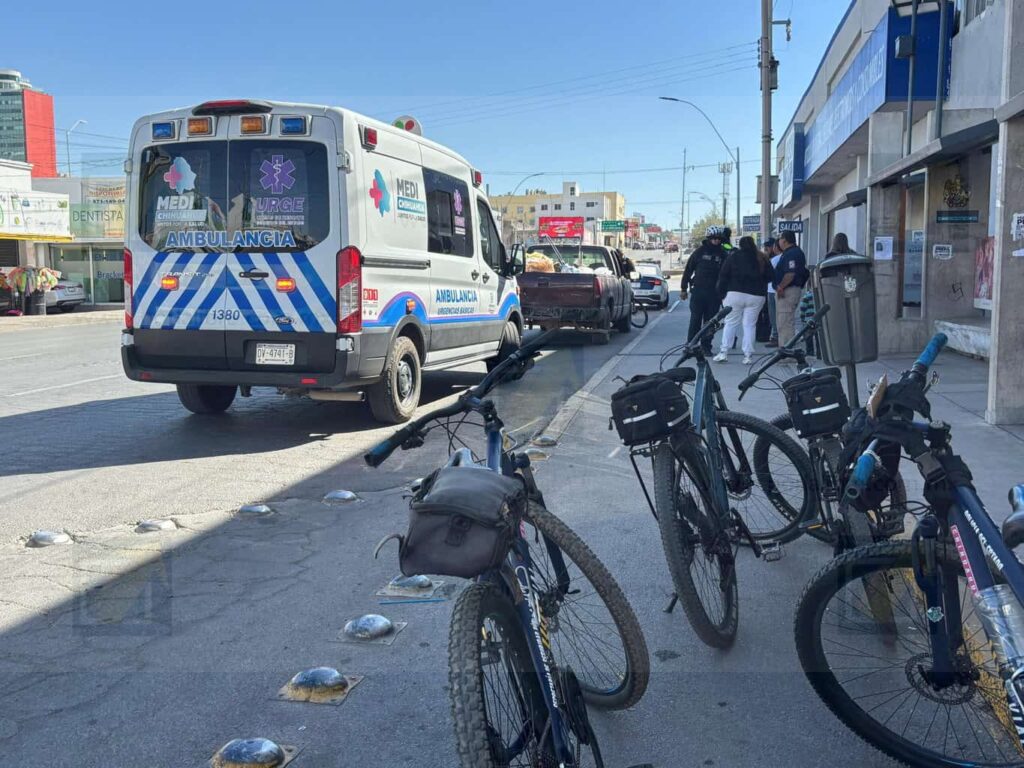 Adulto mayor es arrollado en cruce peatonal del Centro