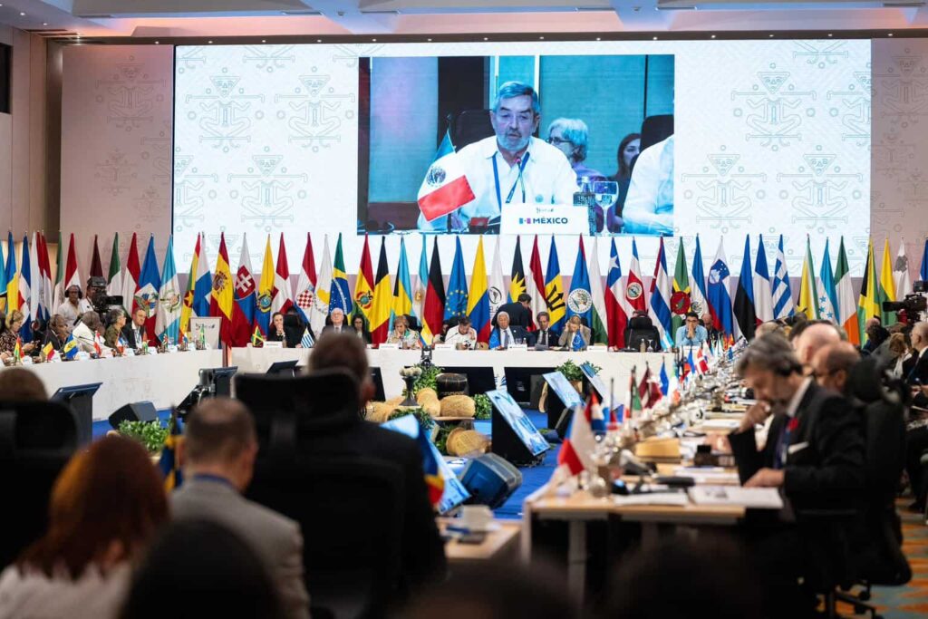 «Una alianza impuesta no es una alianza», asegura el canciller De la Fuente en la IV Cumbre CELAC–Unión Europea