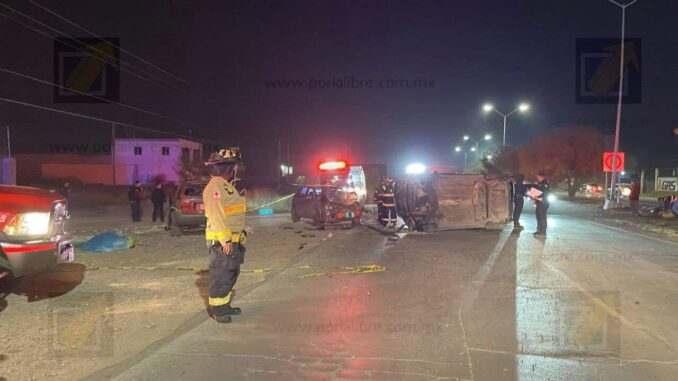Trágico accidente en la carretera a Aldama deja un hombre sin vida y varios lesionados