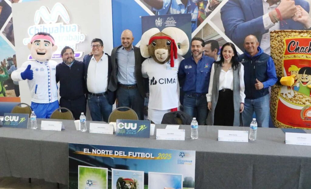 Recibirá Chihuahua Capital a equipos nacionales y del extranjero para copa de fútbol “Cima”
