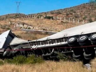 Tráiler con migrantes vuelca en carretera Jiménez–Torreón; al menos 4 muertos y siete heridos