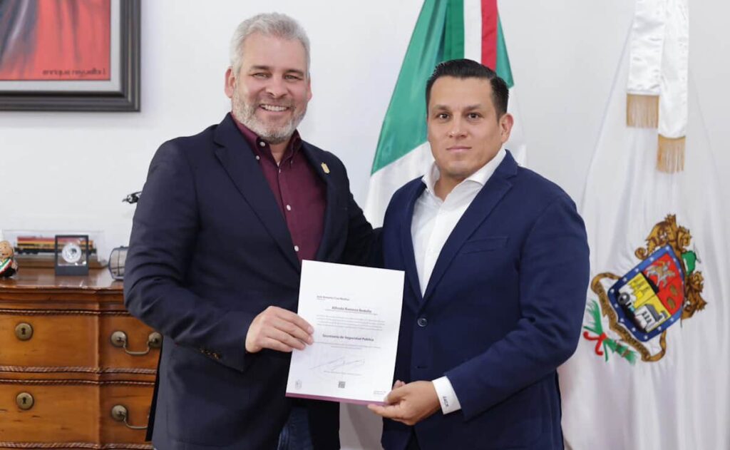 José Antonio Cruz Medina es el nuevo secretario de Seguridad estatal