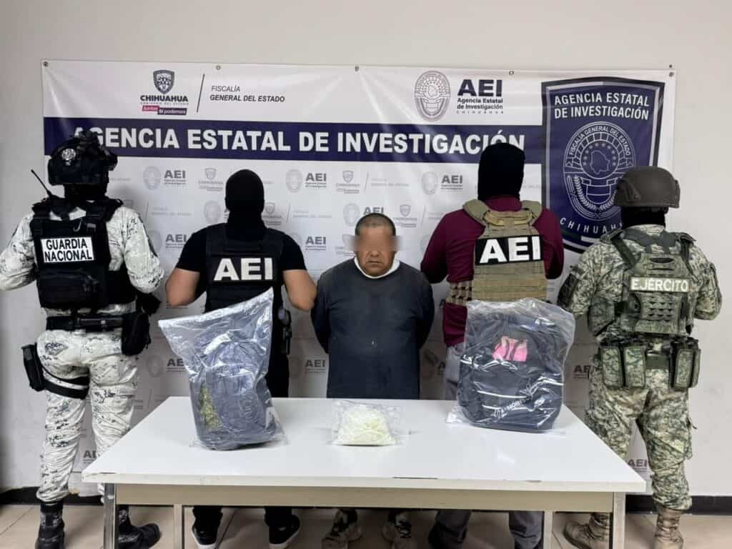 Detiene célula mixta a presunto narcomenudista en la colonia Tierra Nueva II