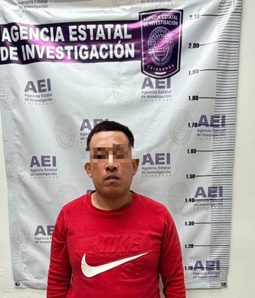 Arresta AEI a individuo por el delito de desobediencia y resistencia de particulares