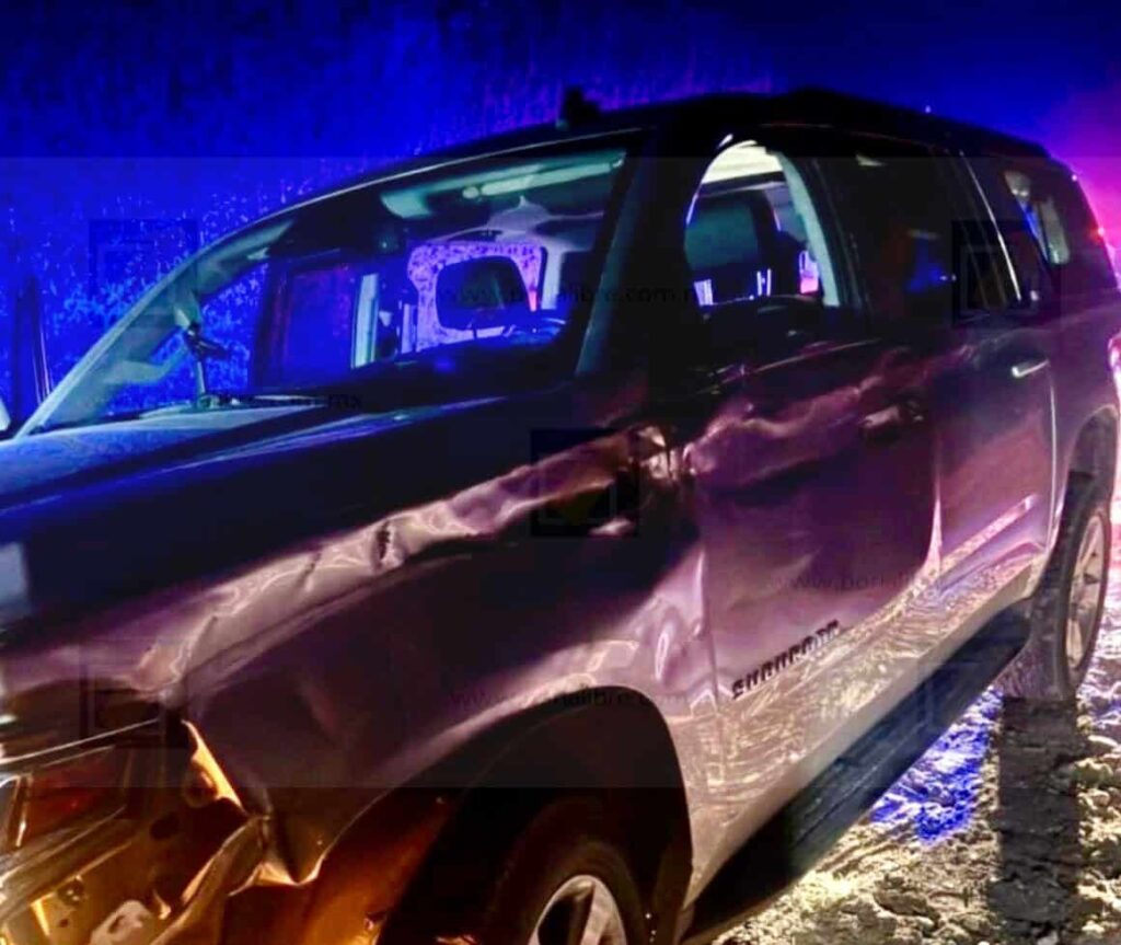 Senador Mario Vázquez se accidenta en la carretera Namiquipa–Bachíniva