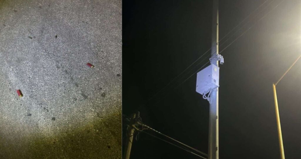 Atacan a balazos 9 cámaras Centinela y derriban una en el seccional de Álvaro Obregón
