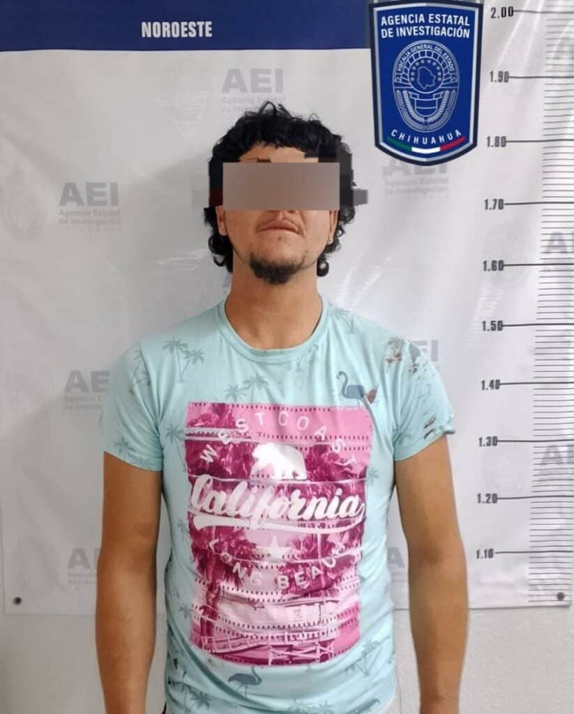 Detienen en flagrancia a probable responsable de violencia familiar, daños y amenazas en Nuevo Casas Grandes