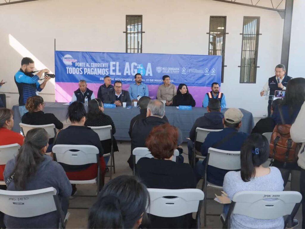 Lanza Gobierno del Estado el programa de descuentos “Todos Pagamos el Agua”