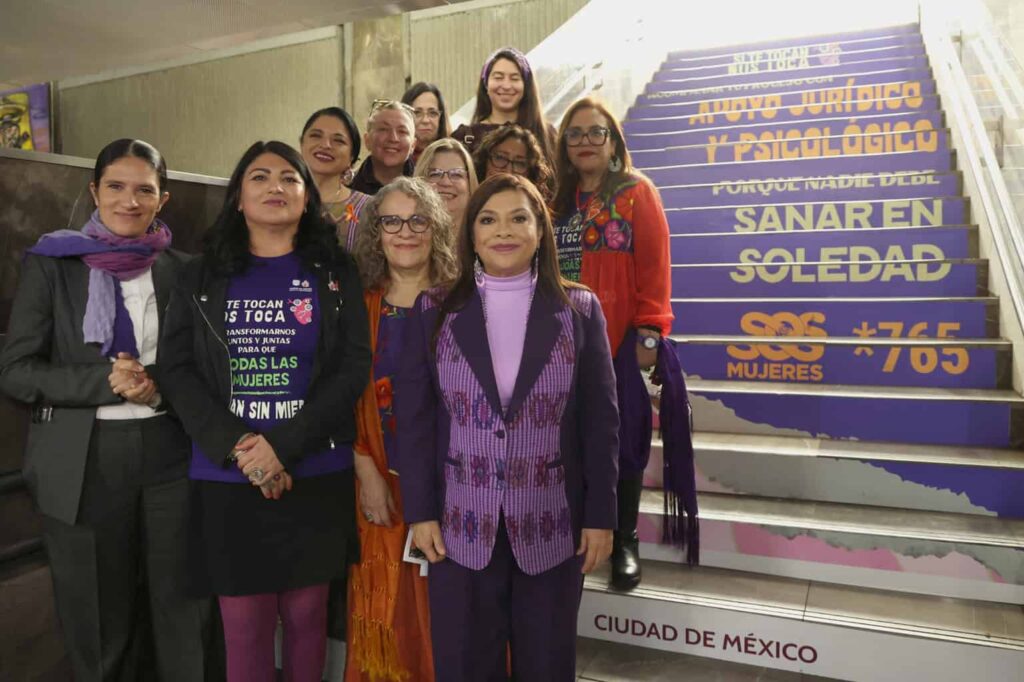Lanzan en CDMX la campaña ‘Si te tocan, nos toca’ contra la violencia de género