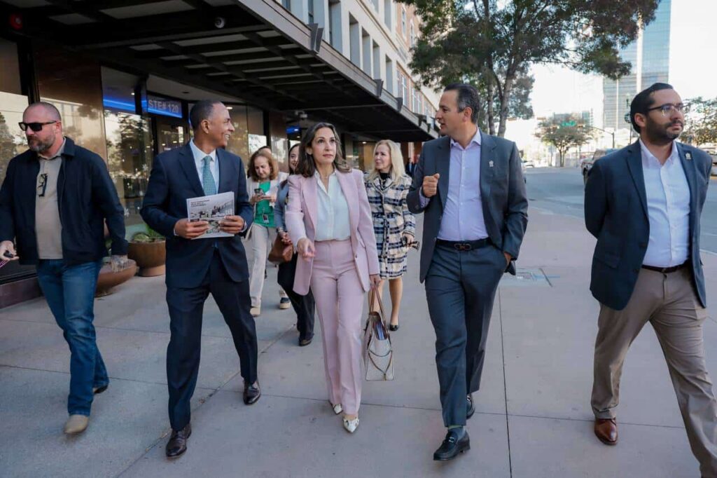 Avancemos juntos para impulsar la economía de la región: Marco Bonilla a empresarios juarenses en El Paso
