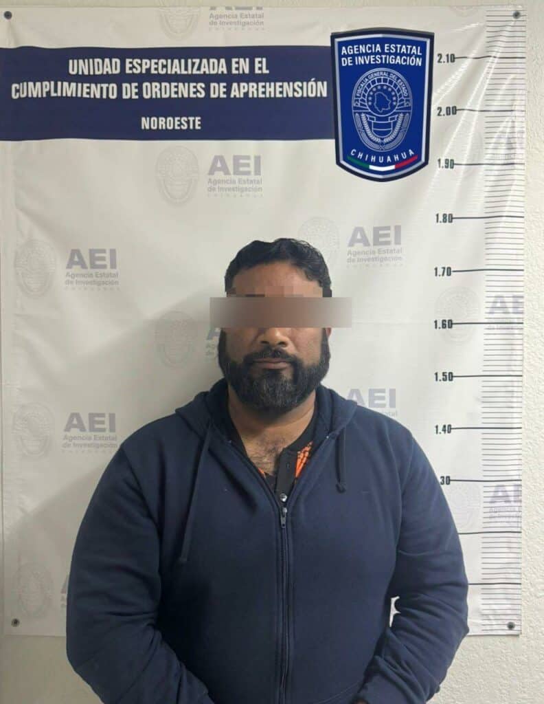 Cumplimenta AEI orden de aprehensión por abuso sexual a director de primaria en Nuevo Casas Grandes