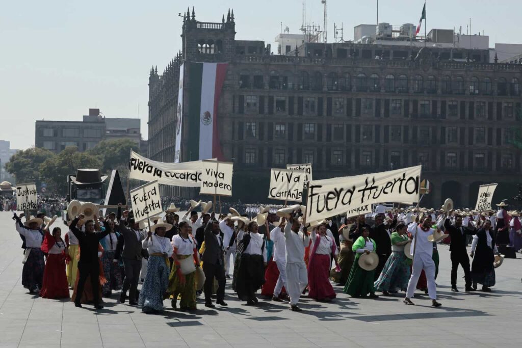 Más policías que asistentes en la segunda marcha de la Generación Z en CDMX